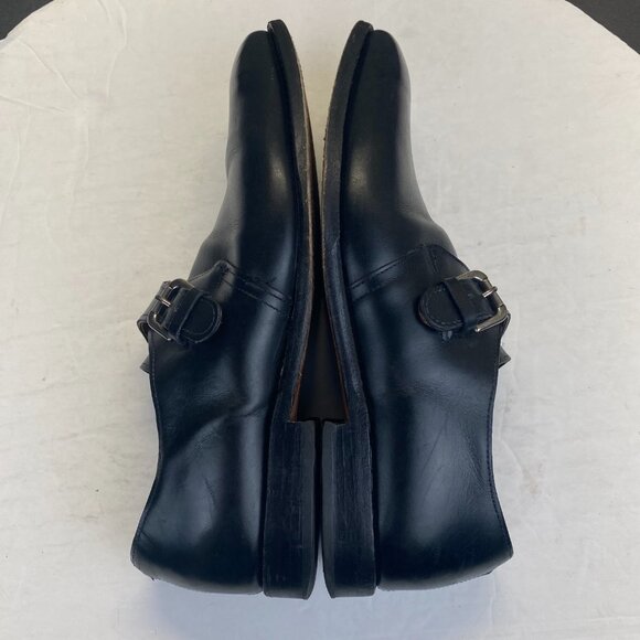 Allen Edmonds Warwick Black Plymouth Single Monk Straps Size 10 5750 USA,Mens - Picture 6 of 12